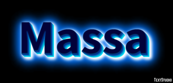 Massa Efecto de Texto