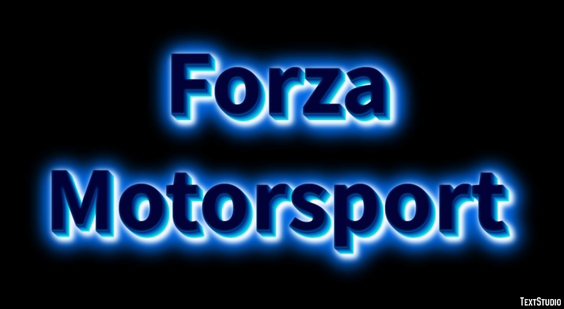 Forza Motorsport Efekt tekstowy