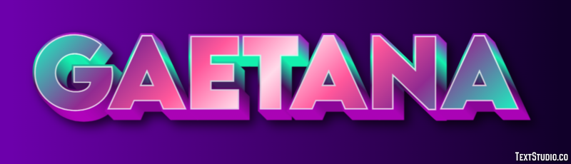 Gaetana Effetto testo