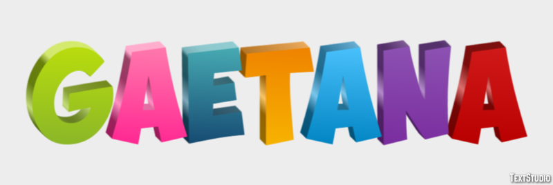 Gaetana Effetto testo