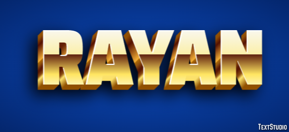 Rayan Text Effect