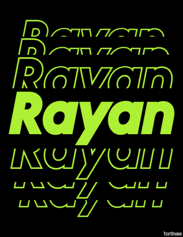 Rayan Text Effect