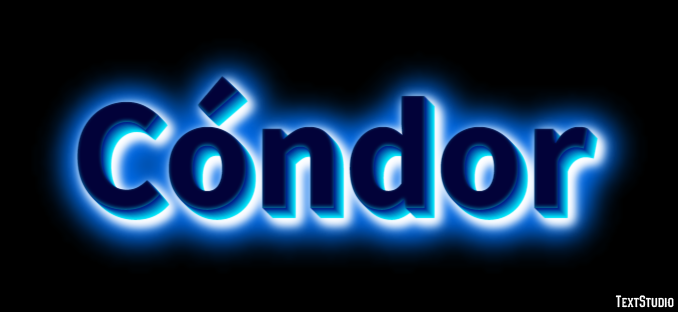 Cóndor Efecto de Texto