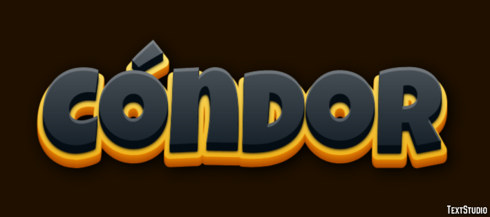 Cóndor テキスト効果