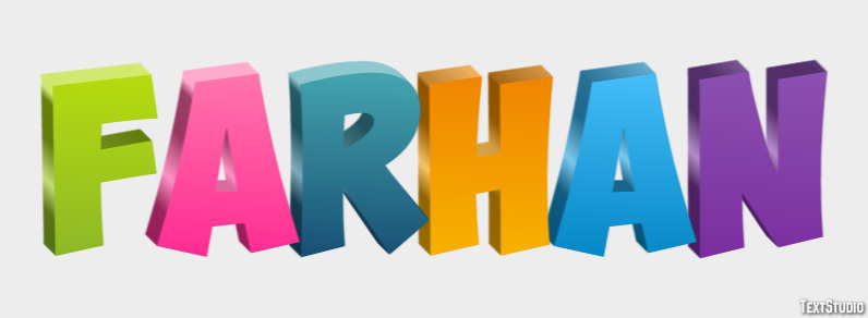 Farhan Text Effect