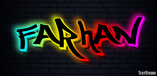 Farhan Text Effect
