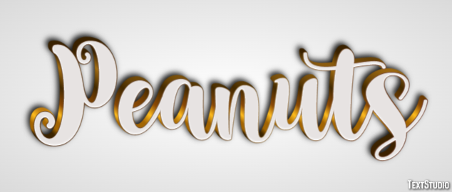 Peanuts Text Effect