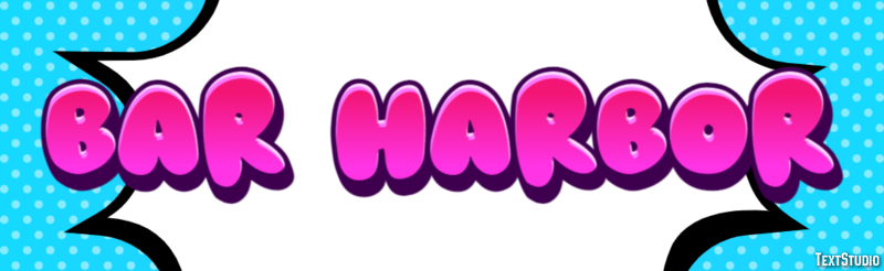 Bar Harbor Effet de texte
