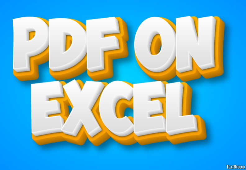 Pdf On Excel テキスト効果