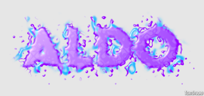 Aldo Text effect