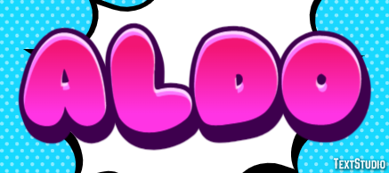 Aldo Text effect