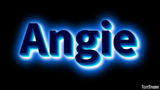 Angie Tekst Effect