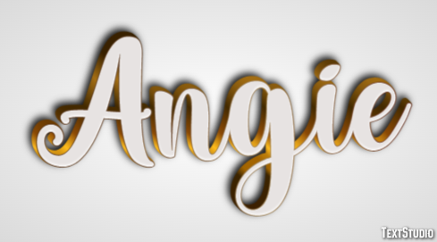 Angie Effetto testo