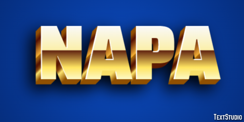 Napa Efekt tekstowy
