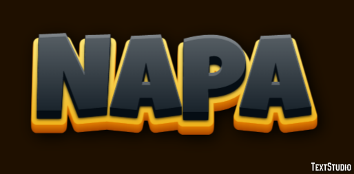 Napa Efekt tekstowy