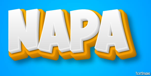 Napa Efekt tekstowy