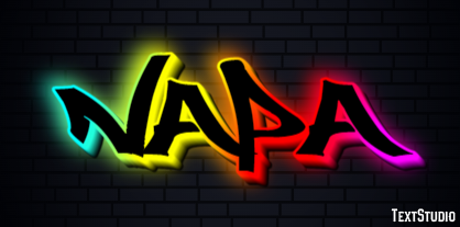 Napa Efekt tekstowy