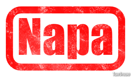 Napa Efekt tekstowy