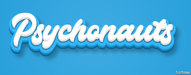 Psychonauts Text effect