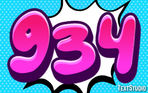 934 Text effect