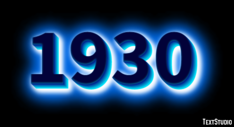 1930 Text Effect