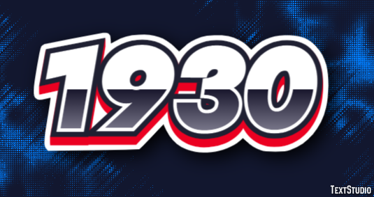 1930 Text Effect