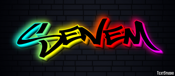 Senem Texteffekt