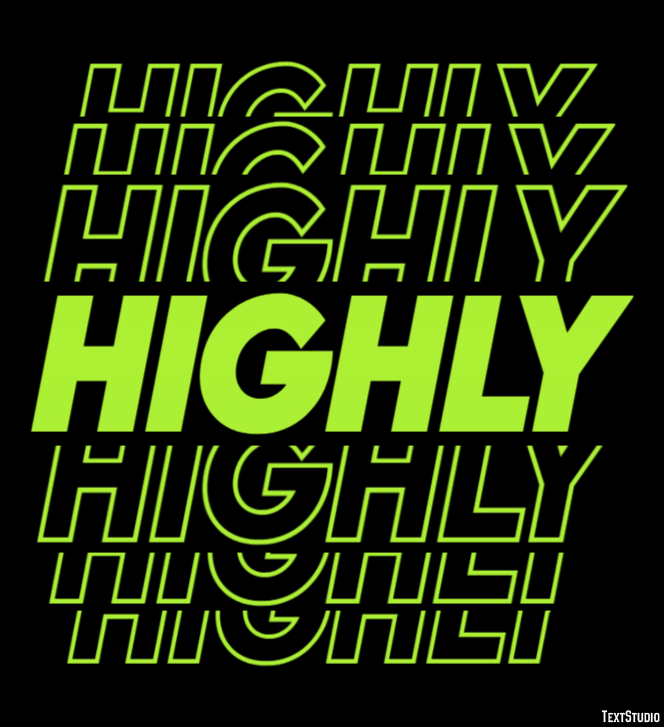 Highly Text Effect