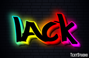 Lack テキスト効果