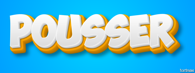 Pousser Effet de Texte