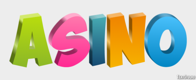 Asino Текстовый эффект