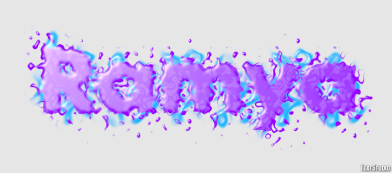 Ramya Text effect