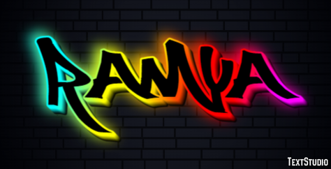 Ramya Text effect