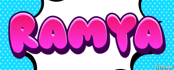 Ramya Text effect