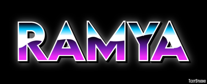 Ramya Effetto testo