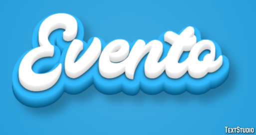 Evento テキスト効果