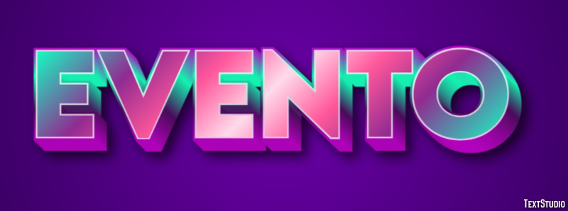 Evento テキスト効果