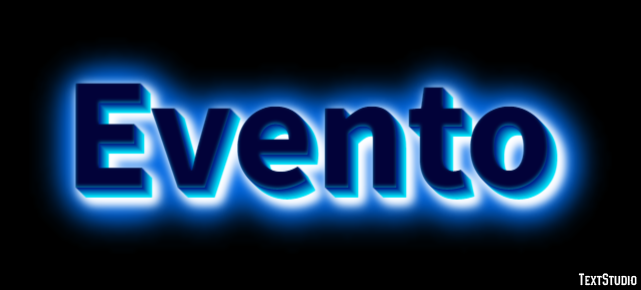 Evento テキスト効果