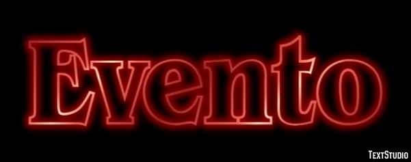 Evento テキスト効果