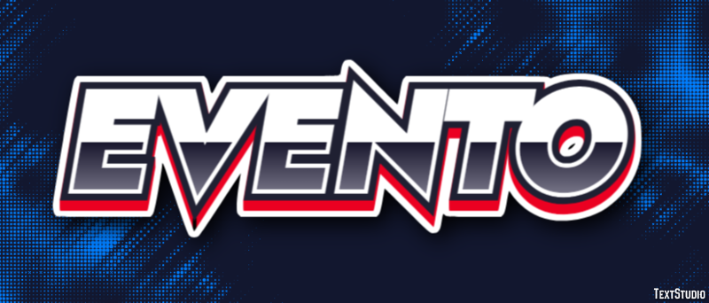 Evento テキスト効果