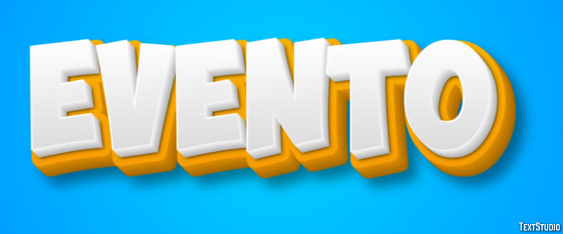 Evento テキスト効果