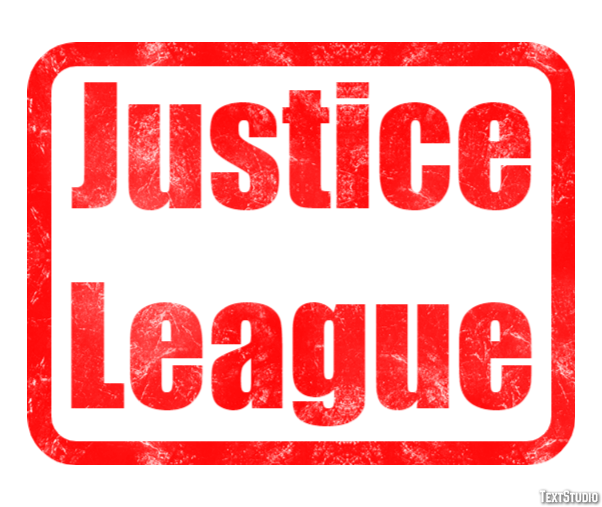 Justice League Text Effect