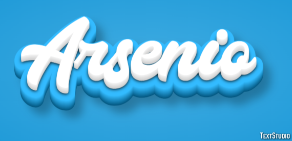 Arsenio Effetto testo