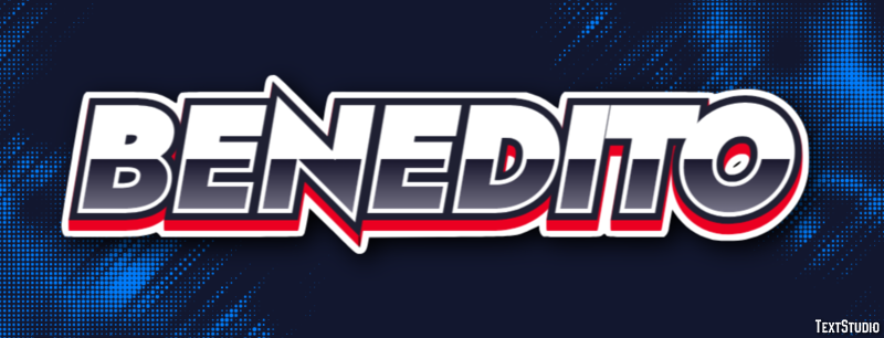 Benedito Text effect