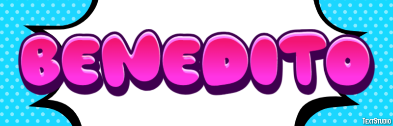 Benedito Text effect