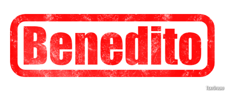Benedito Text effect