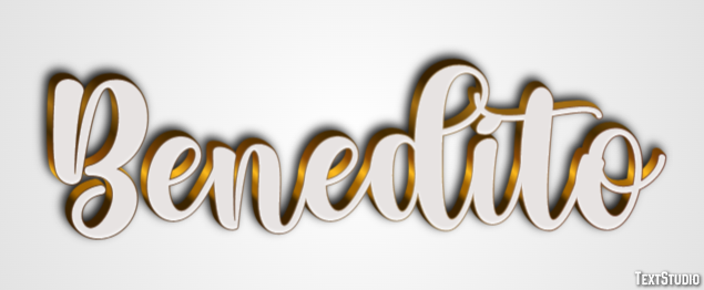 Benedito Text effect