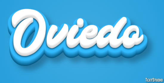 Oviedo Efekt tekstowy