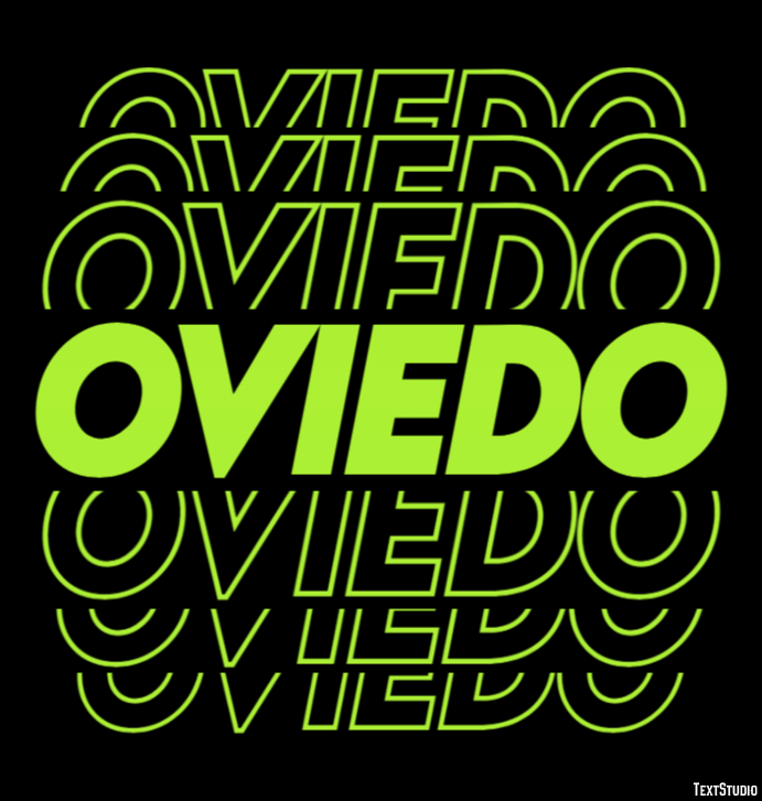 Oviedo Efekt tekstowy