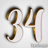 34 Text effect